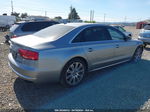 2014 Audi A8 L 4.0t Silver vin: WAUR2AFD8EN002149