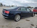 2014 Audi A8 L Quattro Синий vin: WAUR2AFD8EN003012