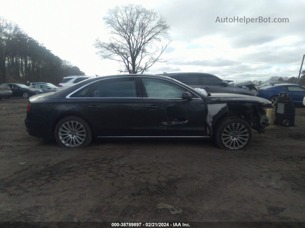 2014 Audi A8 L 4.0t Gray vin: WAUR2AFD8EN006329