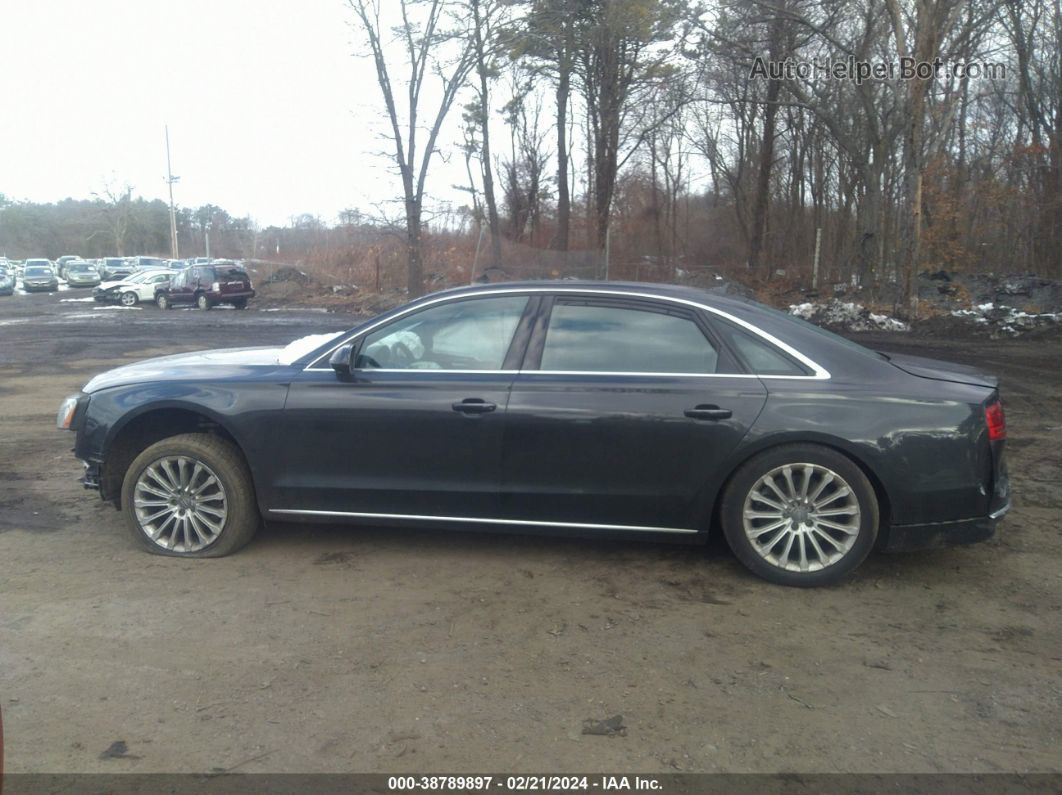 2014 Audi A8 L 4.0t Gray vin: WAUR2AFD8EN006329