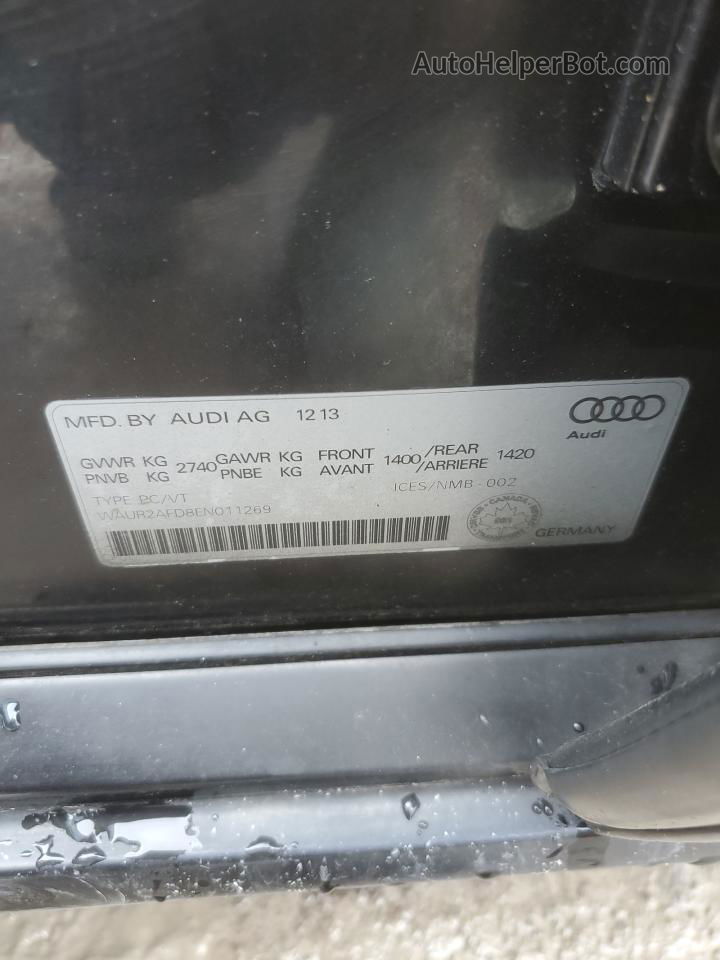 2014 Audi A8 L Quattro Черный vin: WAUR2AFD8EN011269