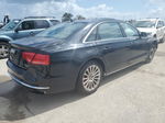 2014 Audi A8 L Quattro Черный vin: WAUR2AFD9EN010177