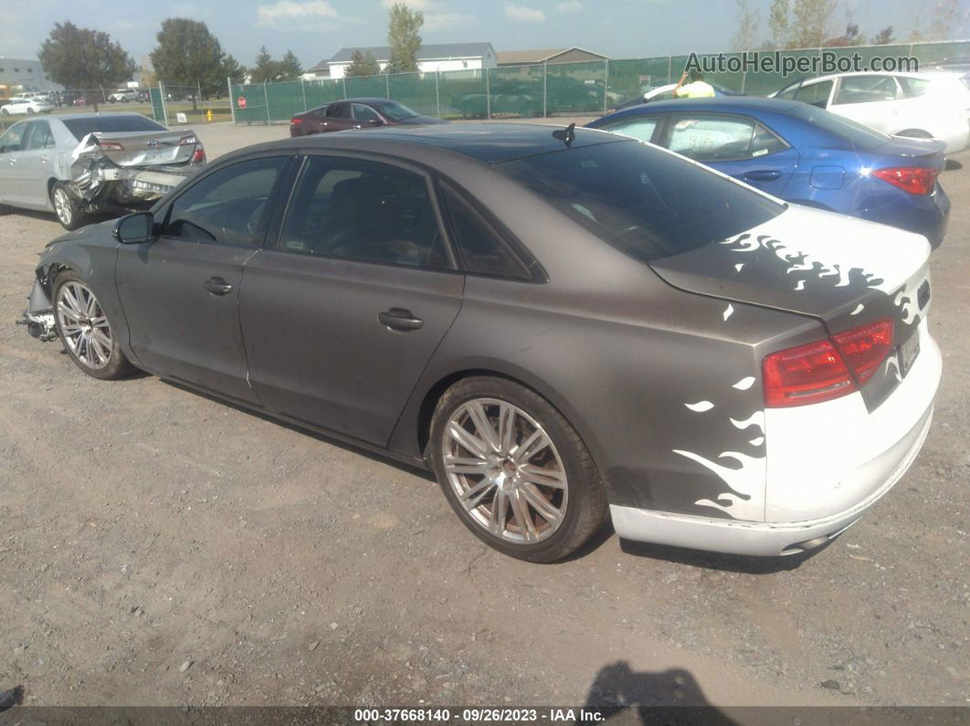 2014 Audi A8 L 4.0t Gray vin: WAUR2AFD9EN013855