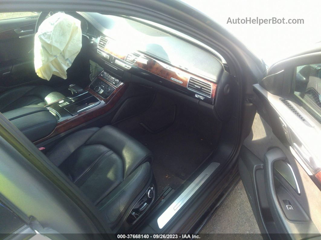 2014 Audi A8 L 4.0t Gray vin: WAUR2AFD9EN013855