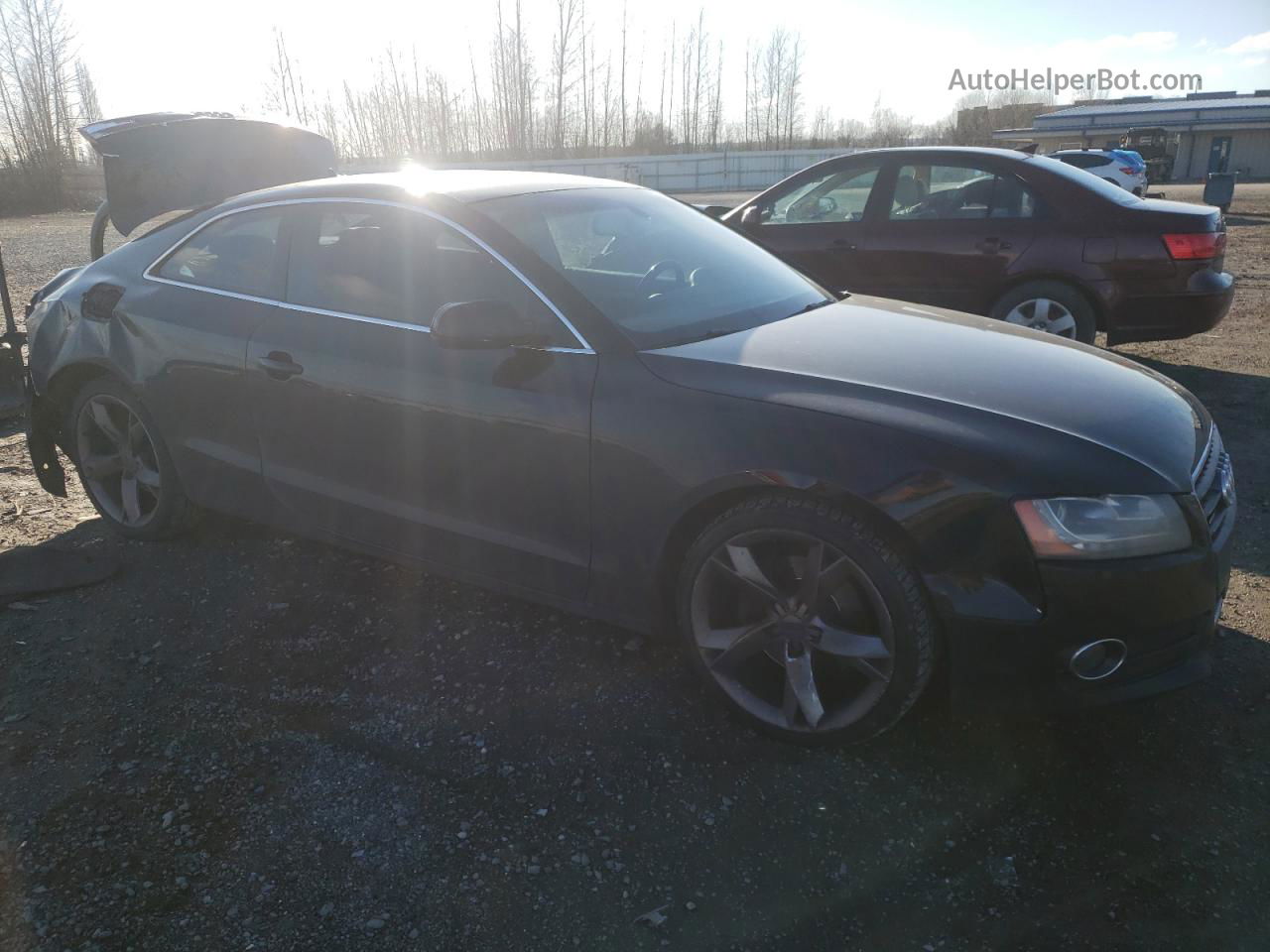 2011 Audi A5 Premium Plus Черный vin: WAURFAFR0BA037285