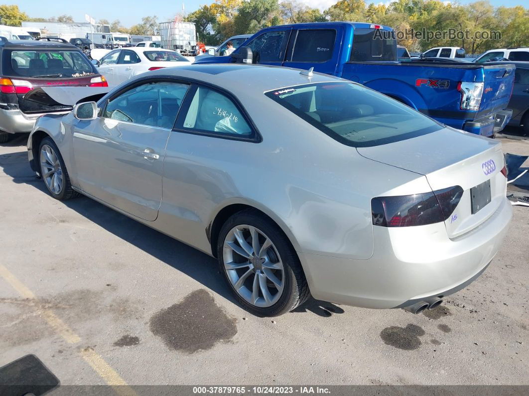 2014 Audi A5 2.0t Premium Silver vin: WAURFAFR0EA014626