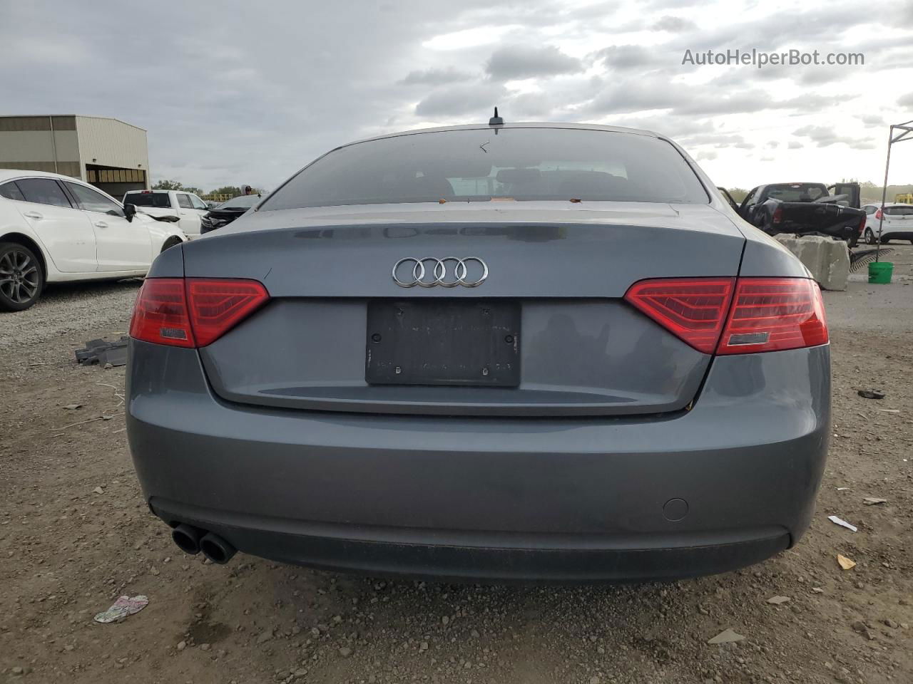 2014 Audi A5 Premium Plus Gray vin: WAURFAFR0EA052146