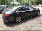 2014 Audi A8 L 3.0t Black vin: WAURGAFD0EN002311