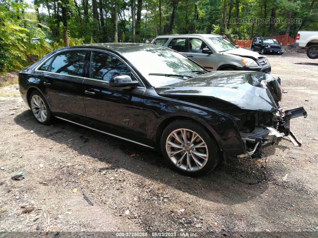 2014 Audi A8 L 3.0t Black vin: WAURGAFD0EN002311