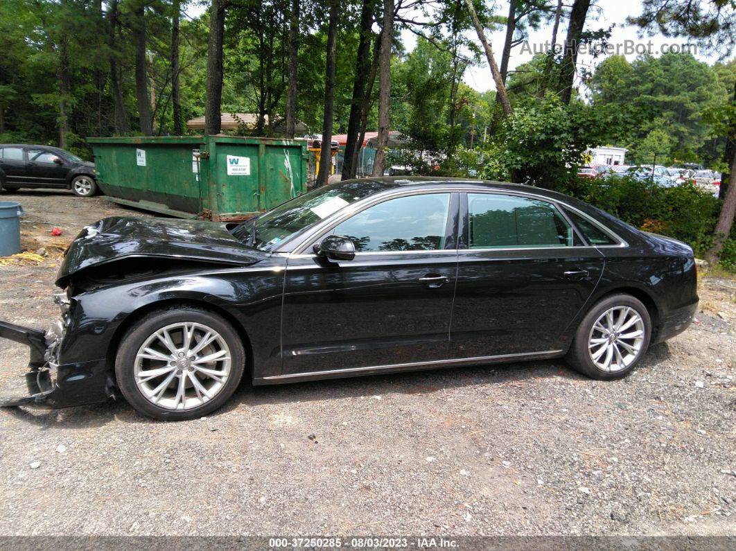 2014 Audi A8 L 3.0t Black vin: WAURGAFD0EN002311