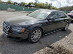 2014 Audi A8 L Quattro Black vin: WAURGAFD0EN006147