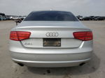 2014 Audi A8 L Quattro Silver vin: WAURGAFD0EN011252