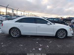 2014 Audi A8 L 3.0t White vin: WAURGAFD1EN005427