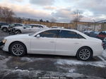 2014 Audi A8 L 3.0t White vin: WAURGAFD1EN005427