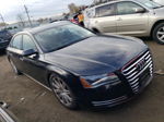 2014 Audi A8 L Quattro Черный vin: WAURGAFD2EN004626