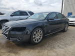 2014 Audi A8 L Quattro Черный vin: WAURGAFD2EN007686