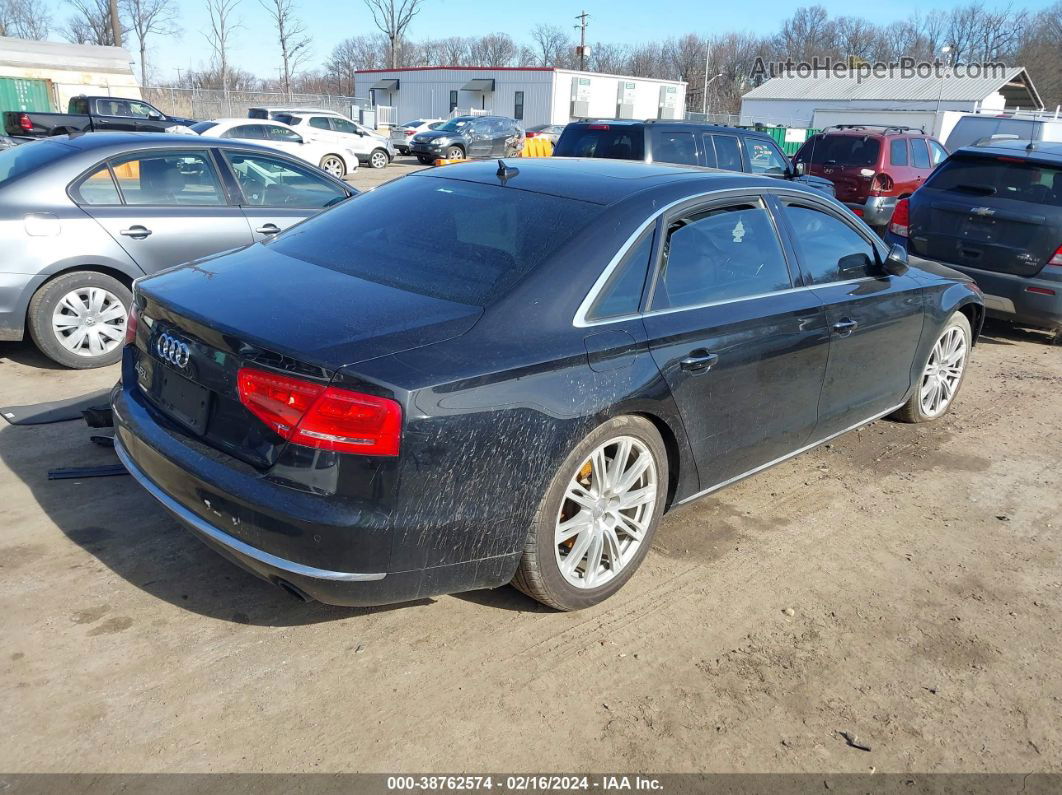 2014 Audi A8 L 3.0t Black vin: WAURGAFD2EN010880