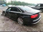 2014 Audi A8 L 3.0t Черный vin: WAURGAFD2EN014413