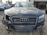 2014 Audi A8 L Quattro Black vin: WAURGAFD3EN002982