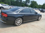 2014 Audi A8 L Quattro Black vin: WAURGAFD3EN007308