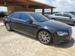 2014 Audi A8 L Quattro Black vin: WAURGAFD4EN007818