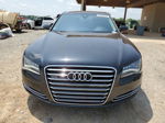 2014 Audi A8 L Quattro Black vin: WAURGAFD4EN007818