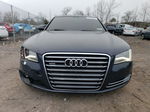 2014 Audi A8 L Quattro Black vin: WAURGAFD5EN002837