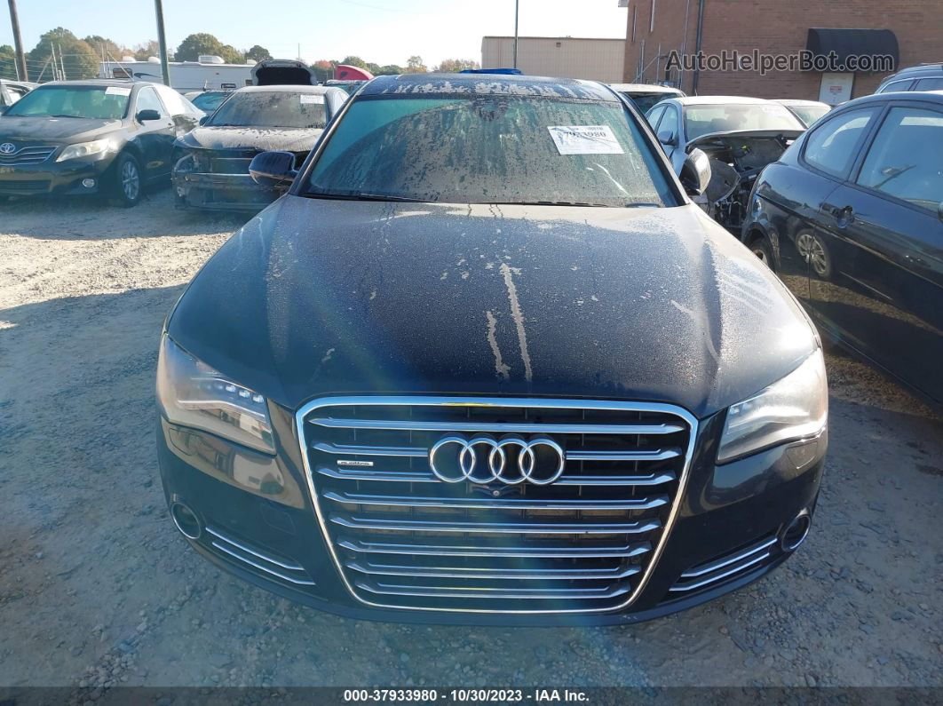 2014 Audi A8 L 3.0t Black vin: WAURGAFD5EN005785