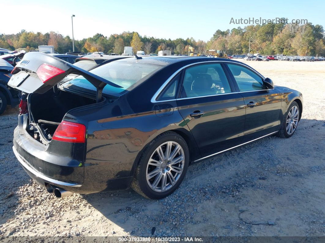 2014 Audi A8 L 3.0t Black vin: WAURGAFD5EN005785