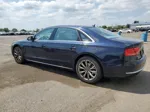 2014 Audi A8 L Quattro Blue vin: WAURGAFD6EN002362