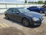 2014 Audi A8 L Quattro Blue vin: WAURGAFD6EN002362