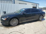 2014 Audi A8 L Quattro Black vin: WAURGAFD7EN005058