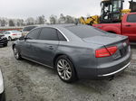 2014 Audi A8 L Quattro Charcoal vin: WAURGAFD7EN012138