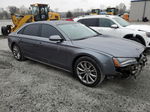 2014 Audi A8 L Quattro Charcoal vin: WAURGAFD7EN012138