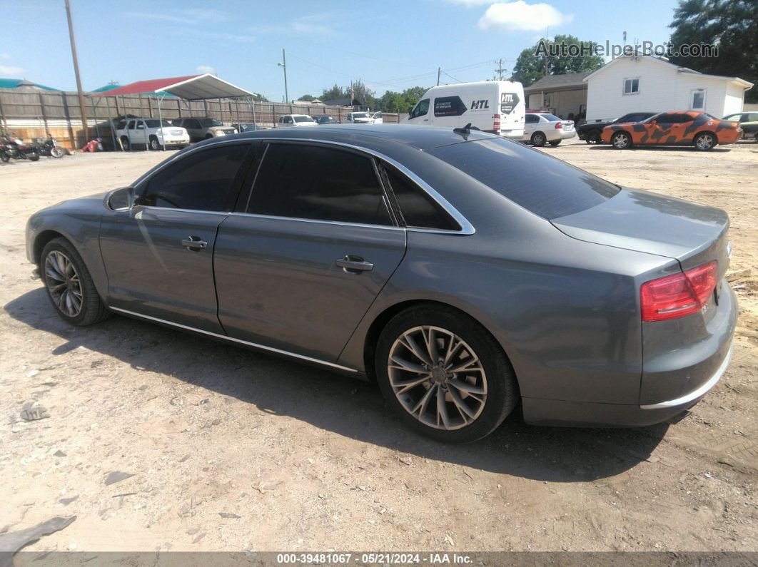 2014 Audi A8 L 3.0t Gray vin: WAURGAFD7EN012138