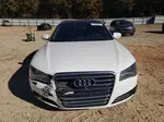 2014 Audi A8 L Quattro Белый vin: WAURGAFD8EN005280