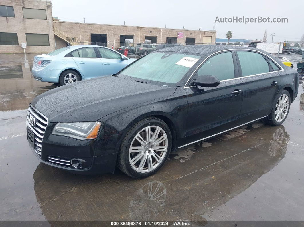 2014 Audi A8 L 3.0t Черный vin: WAURGAFD8EN007076