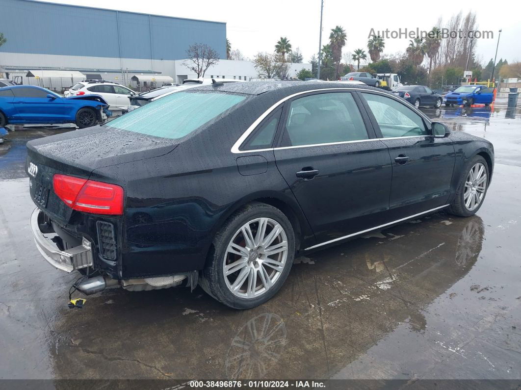 2014 Audi A8 L 3.0t Черный vin: WAURGAFD8EN007076