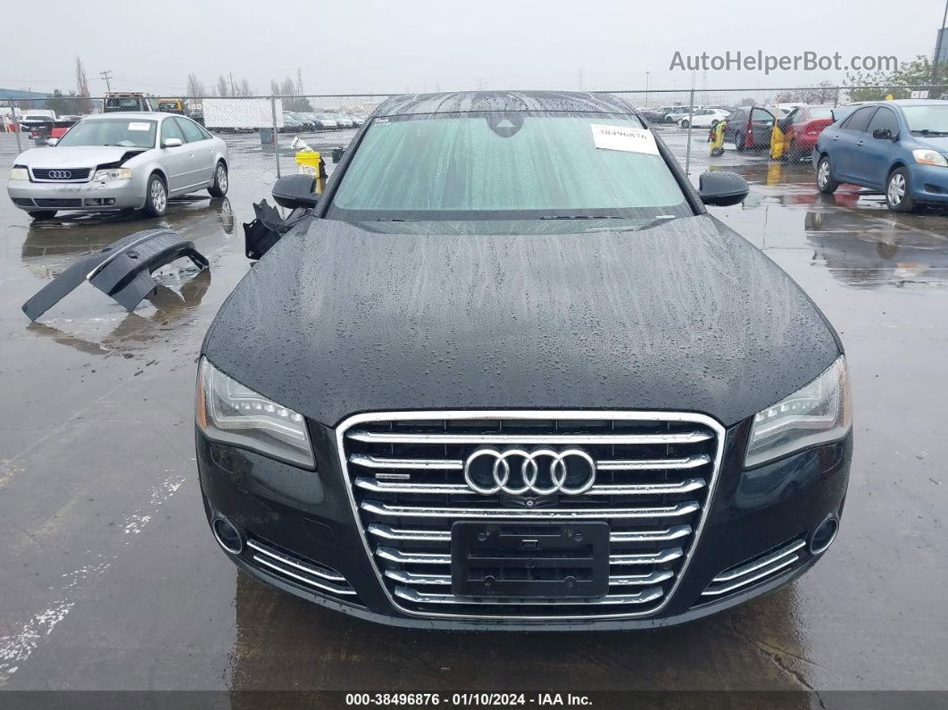 2014 Audi A8 L 3.0t Черный vin: WAURGAFD8EN007076