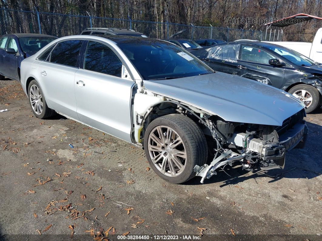 2014 Audi A8 L 3.0t Silver vin: WAURGAFD8EN011144