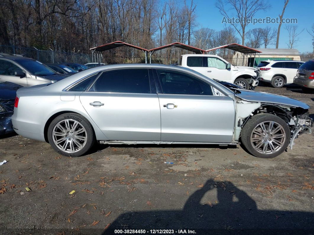 2014 Audi A8 L 3.0t Silver vin: WAURGAFD8EN011144