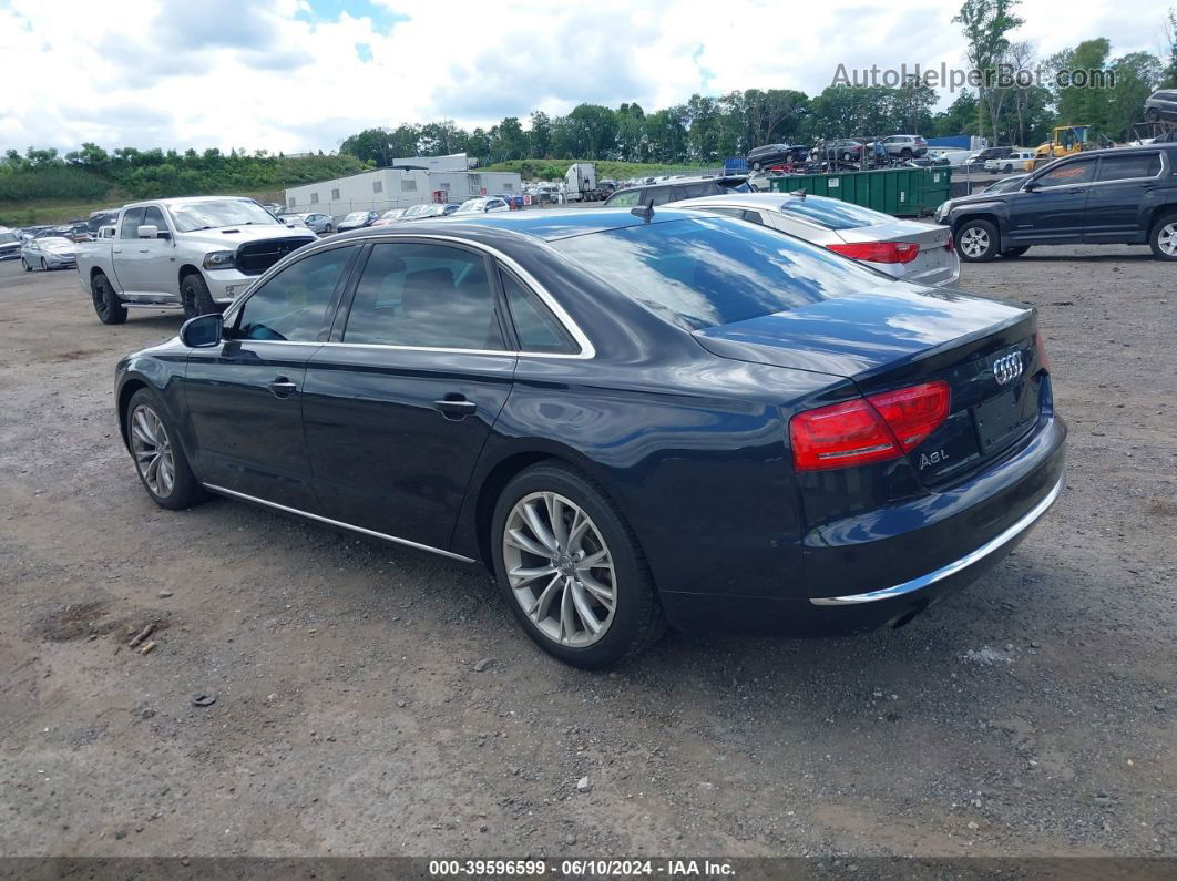 2014 Audi A8 L 3.0t Black vin: WAURGAFD8EN012181