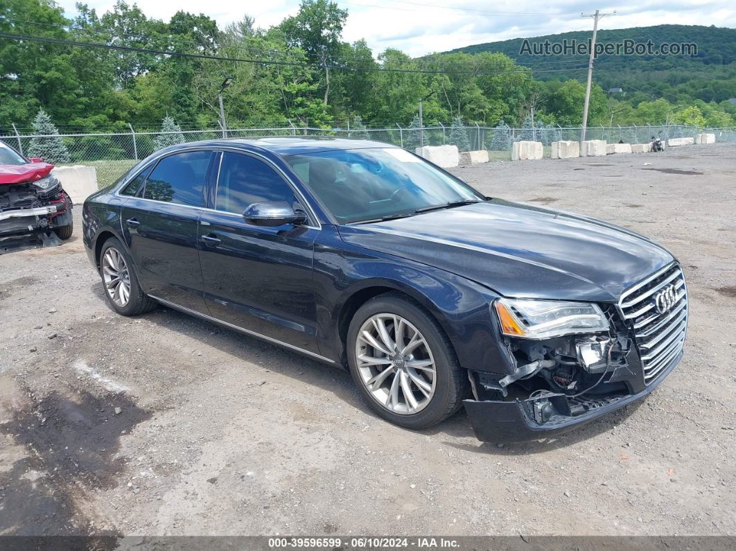 2014 Audi A8 L 3.0t Black vin: WAURGAFD8EN012181