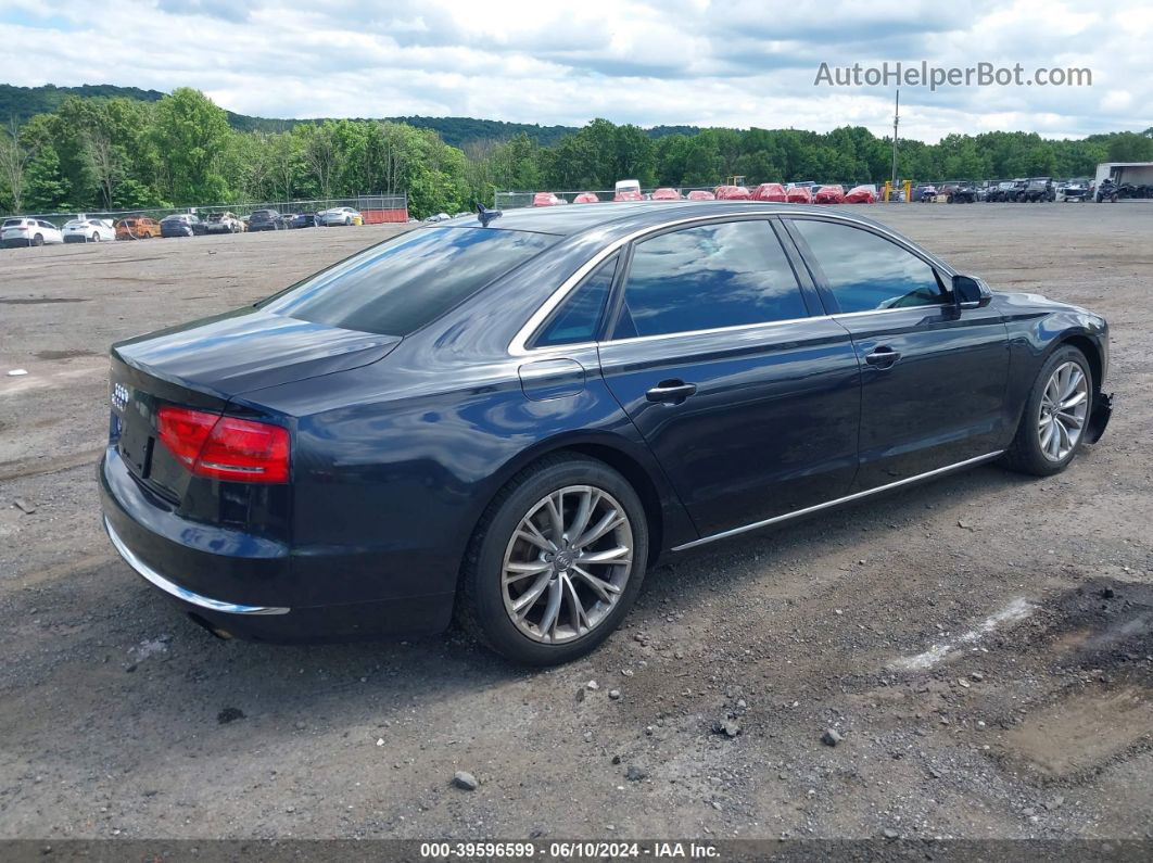 2014 Audi A8 L 3.0t Black vin: WAURGAFD8EN012181