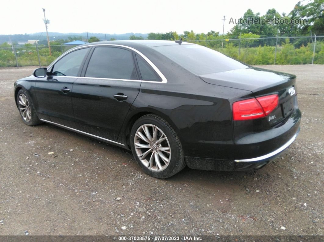2014 Audi A8 L 3.0t Black vin: WAURGAFD9EN010231