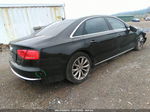 2014 Audi A8 L 3.0t Black vin: WAURGAFD9EN010231