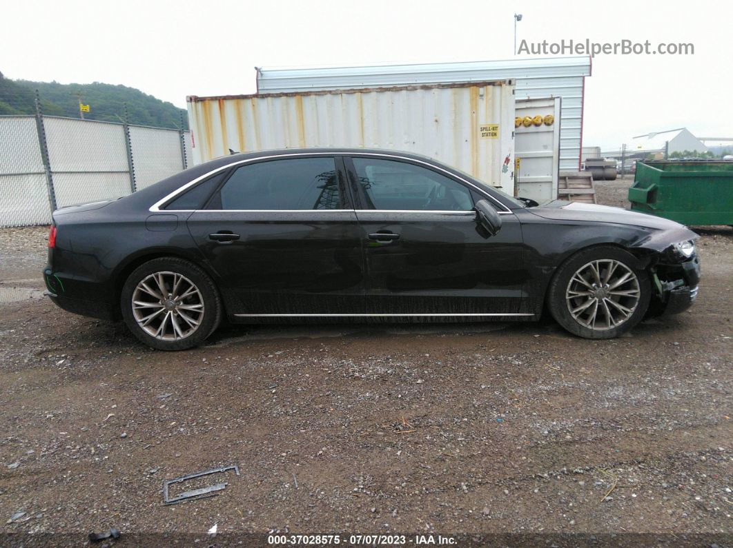 2014 Audi A8 L 3.0t Черный vin: WAURGAFD9EN010231