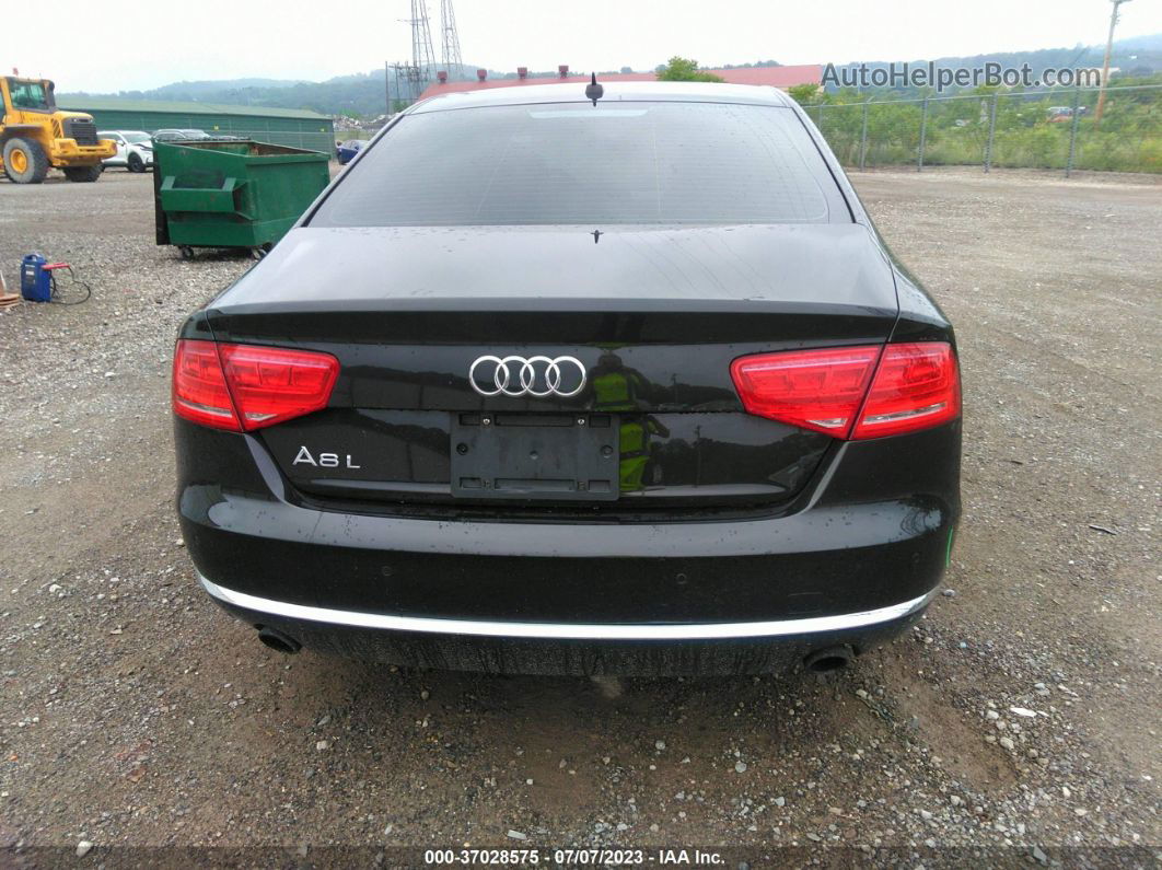 2014 Audi A8 L 3.0t Black vin: WAURGAFD9EN010231