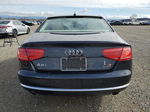 2014 Audi A8 L Quattro Blue vin: WAURGAFD9EN010729