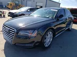 2014 Audi A8 L Quattro Черный vin: WAURGAFD9EN012965